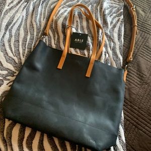ABLE leather crossbody brand new